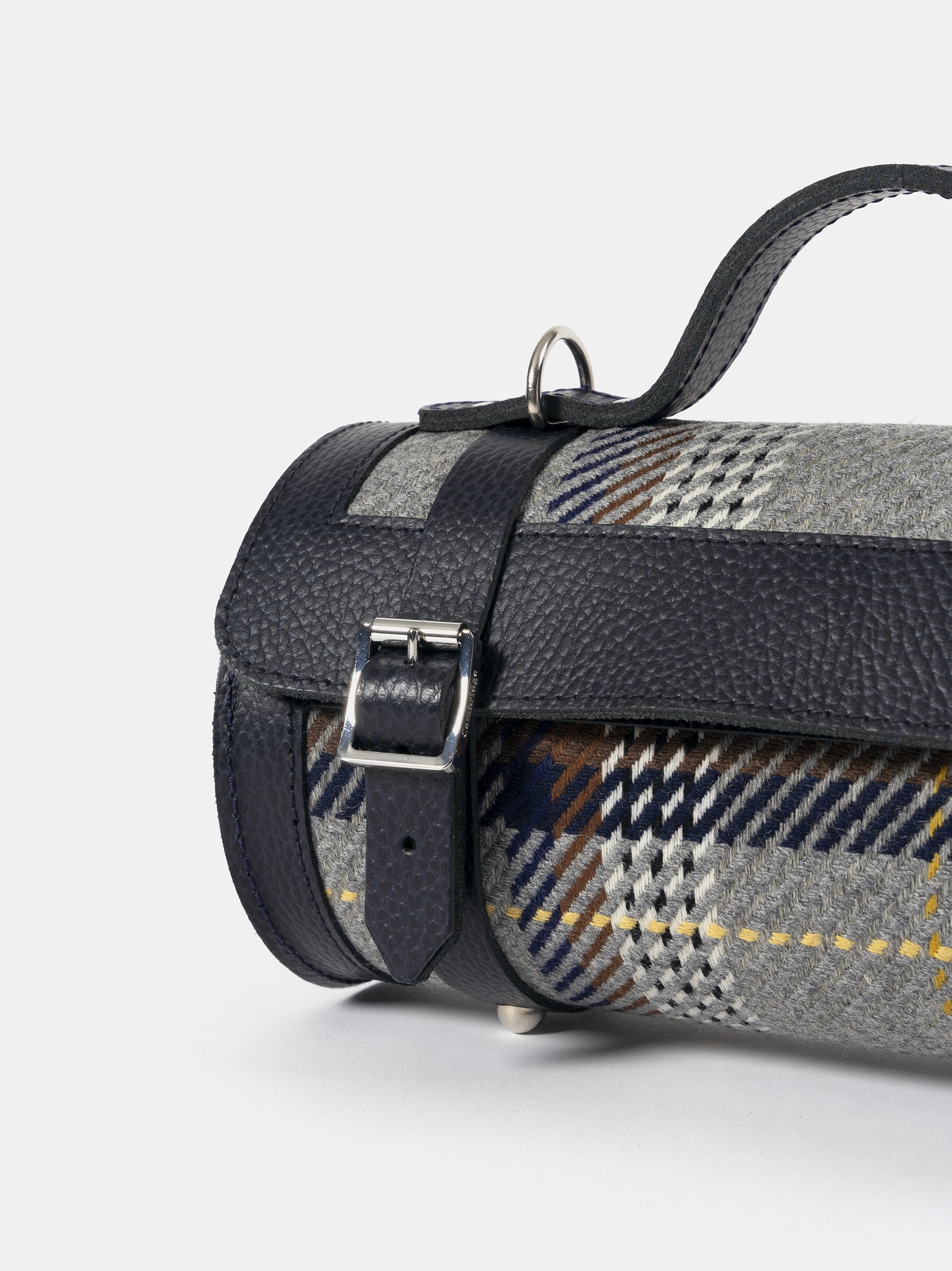 The Bowls Bag - Navy Celtic & Gloverall Grey Check