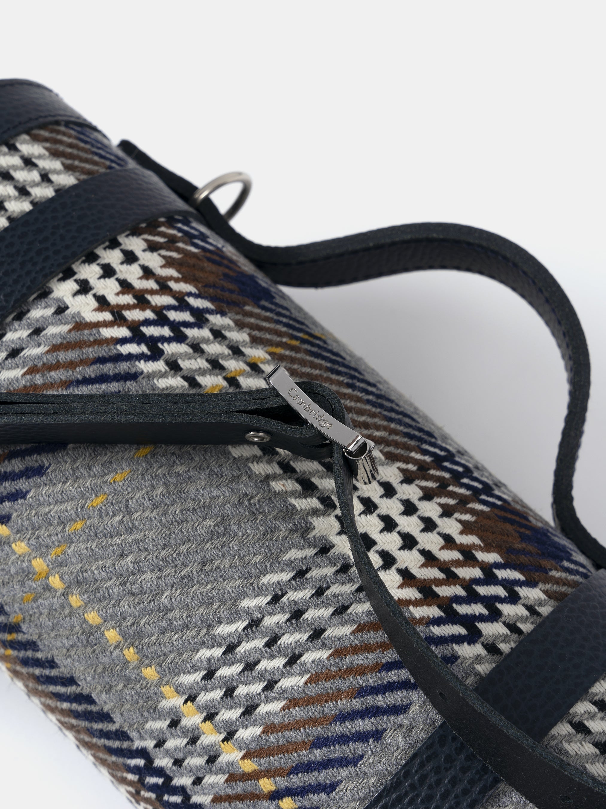 The Bowls Bag - Navy Celtic & Gloverall Grey Check