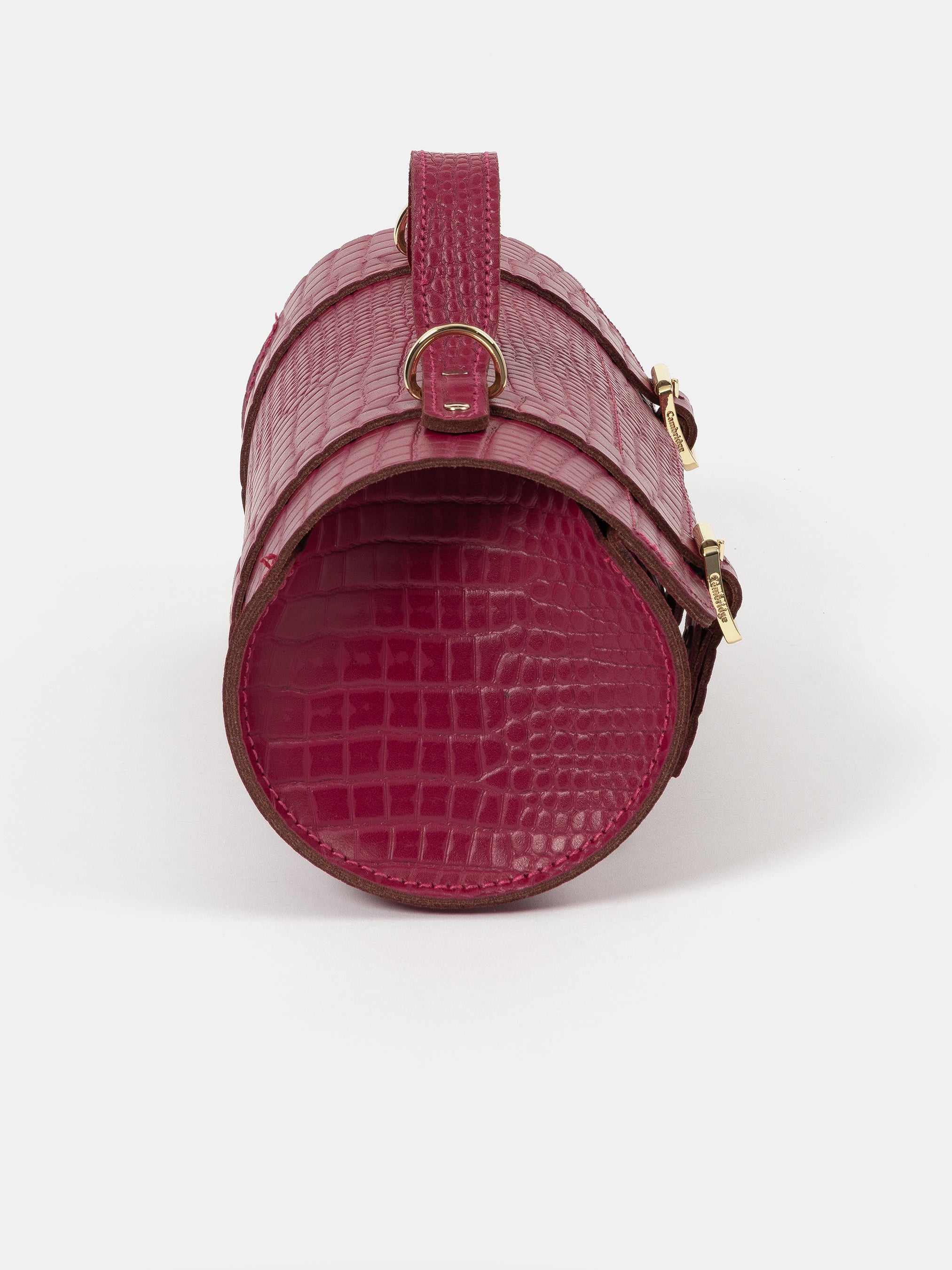 The Bowls Bag - Magenta Croc