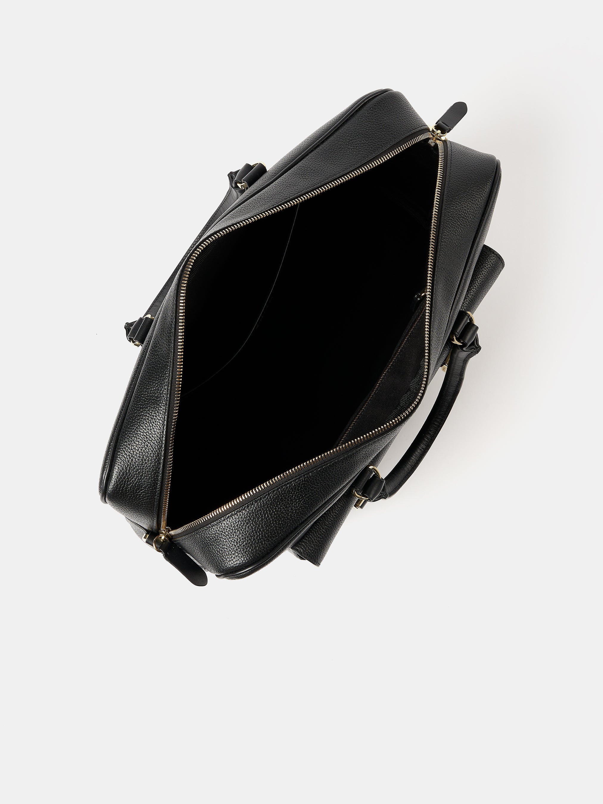 The Brief - Black Calf Grain