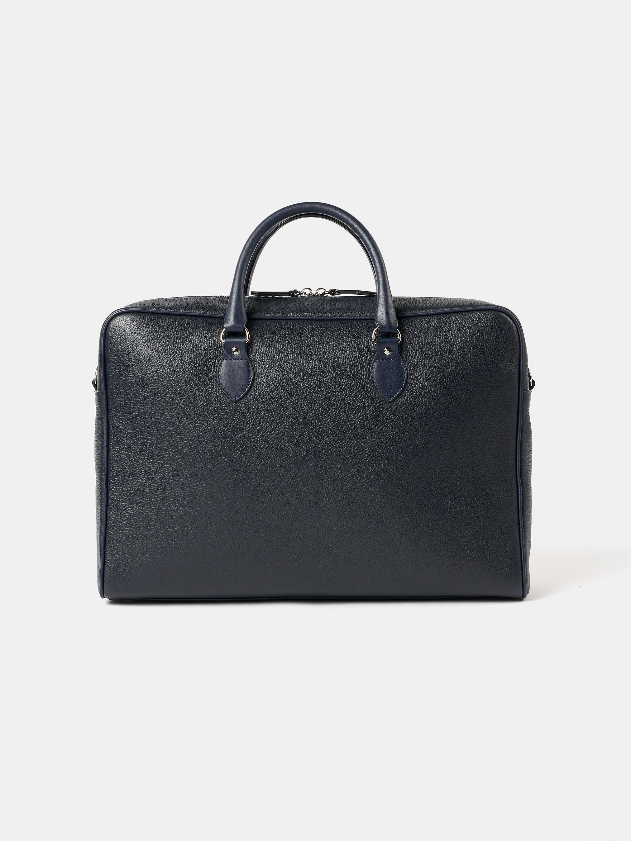 The Brief - Ink Calf Grain