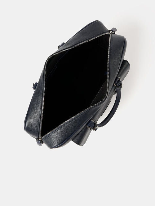 The Brief - Ink Calf Grain