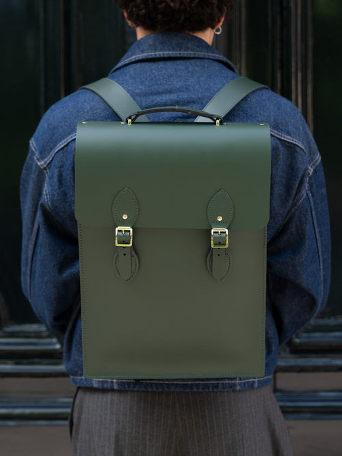 The Artisan Backpack - Racing Green