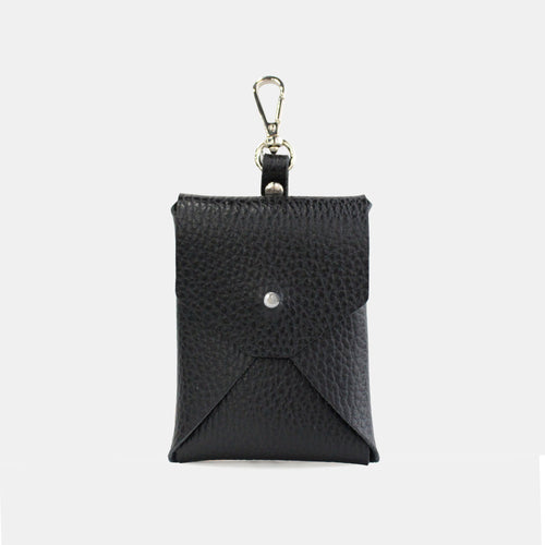 The Clip-on Pouch - Black Celtic Grain