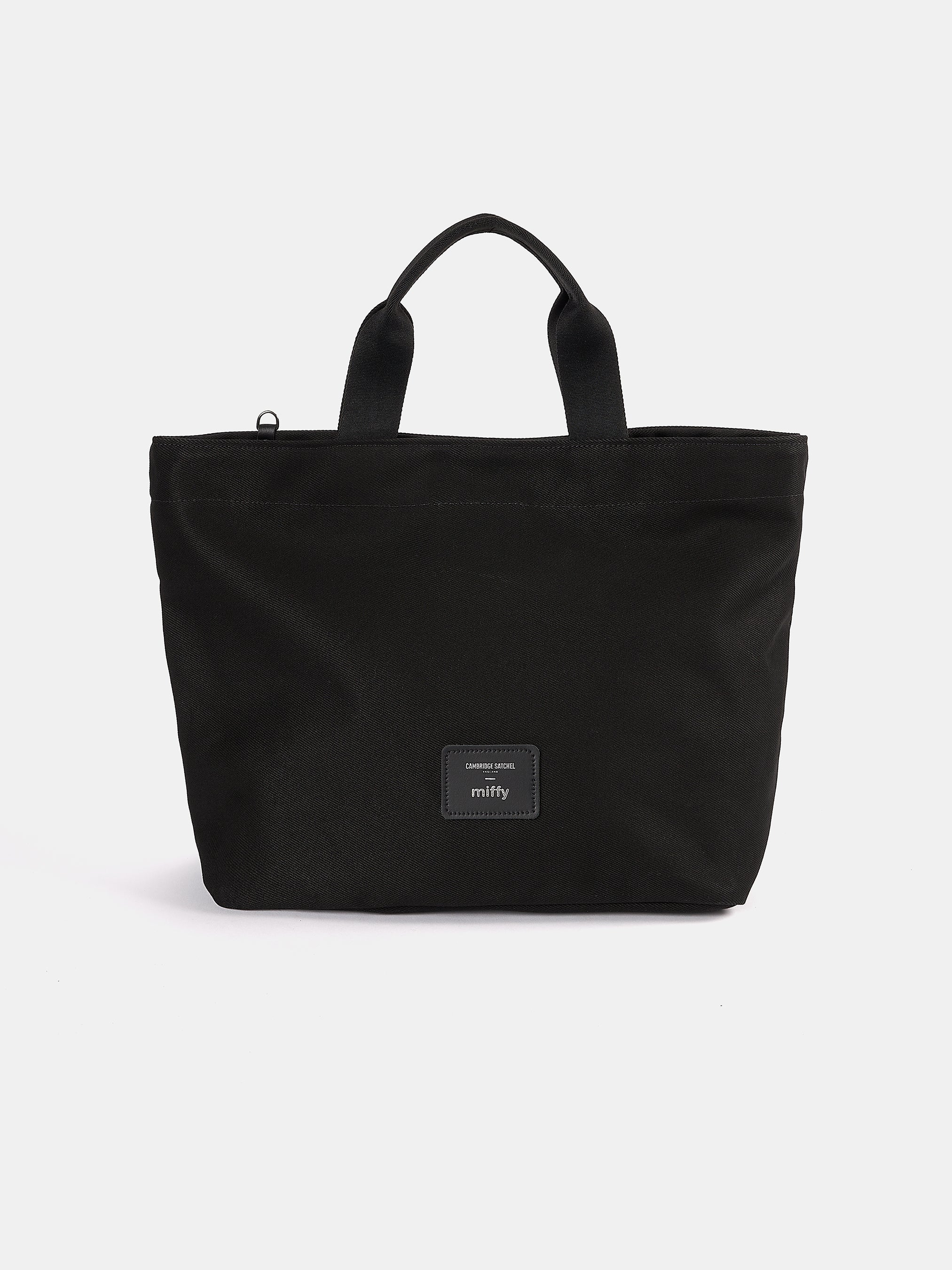 The Peekaboo Miffy Cotton Tote - Black