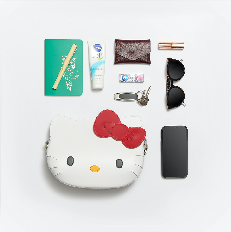 Hello Kitty Face Leather Bag | 【公式】ケンブリッジサッチェル Hello Kitty Face Leather Bag | 【公式】ケンブリッジサッチェル