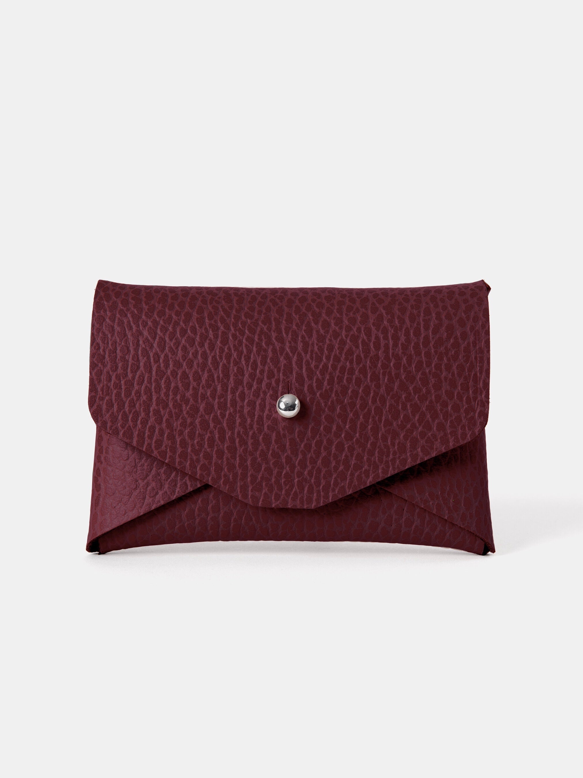 Mini Purse - Oxblood Celtic Grain