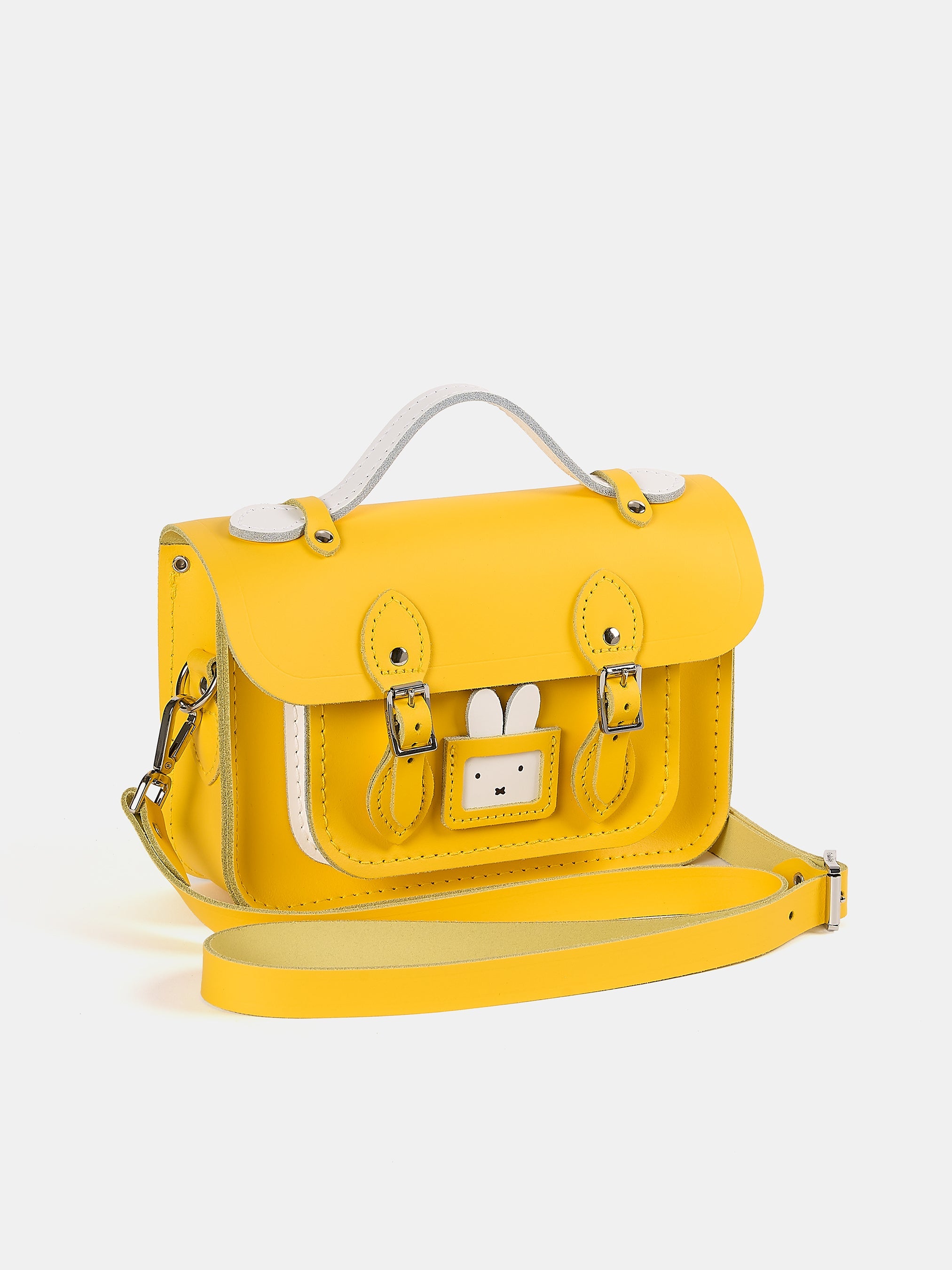 The Peekaboo Miffy Mini Satchel | Blue Designer Satchel