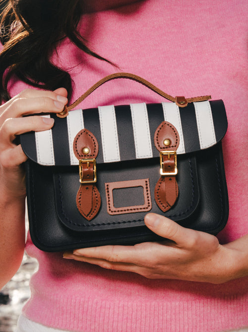 The Mini - Navy, Brilliant White & Bay