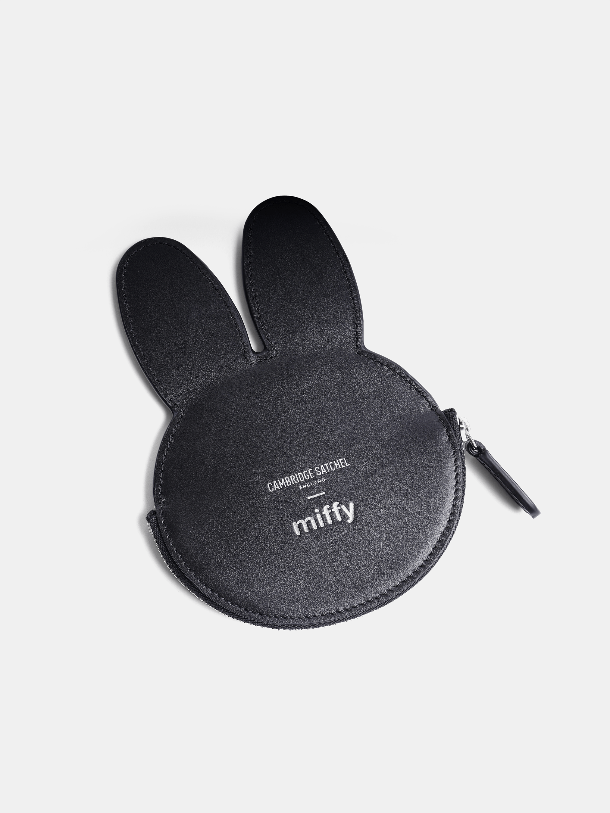 The Miffy Face Wallet - Black & Brilliant White