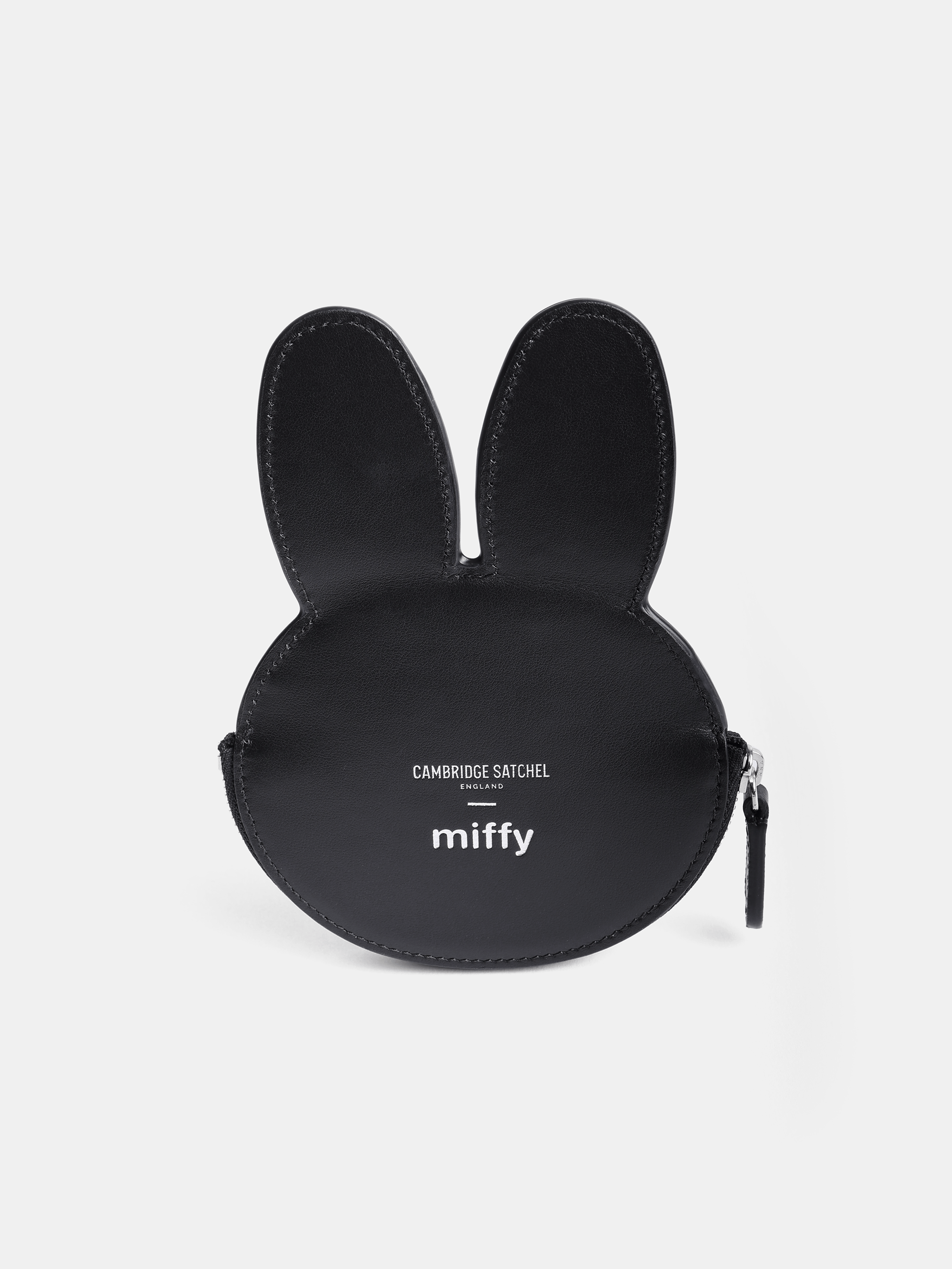 The Miffy Face Wallet - Black & Brilliant White