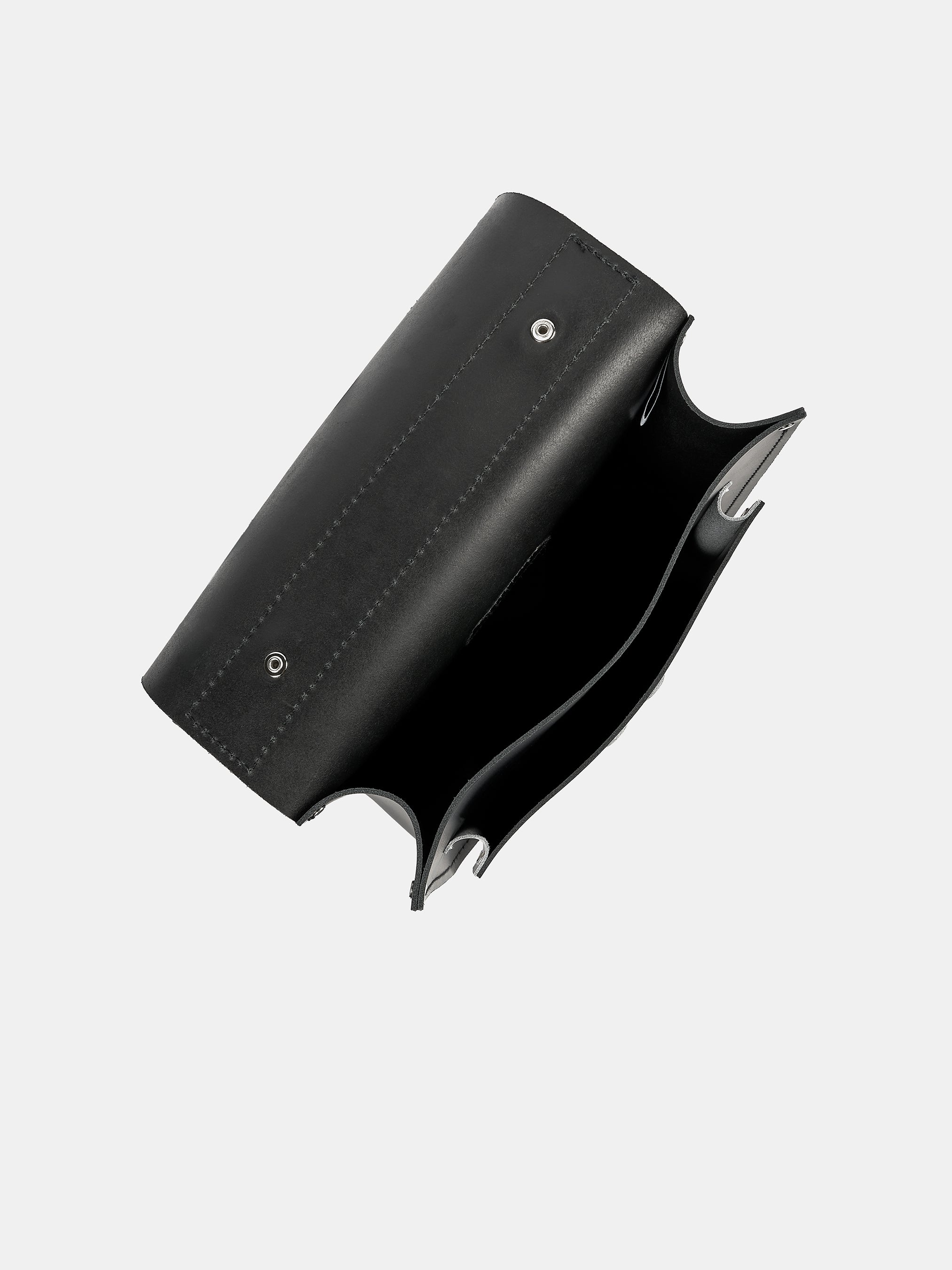 The Peekaboo Miffy Small Portrait Backpack - Black & Brilliant White