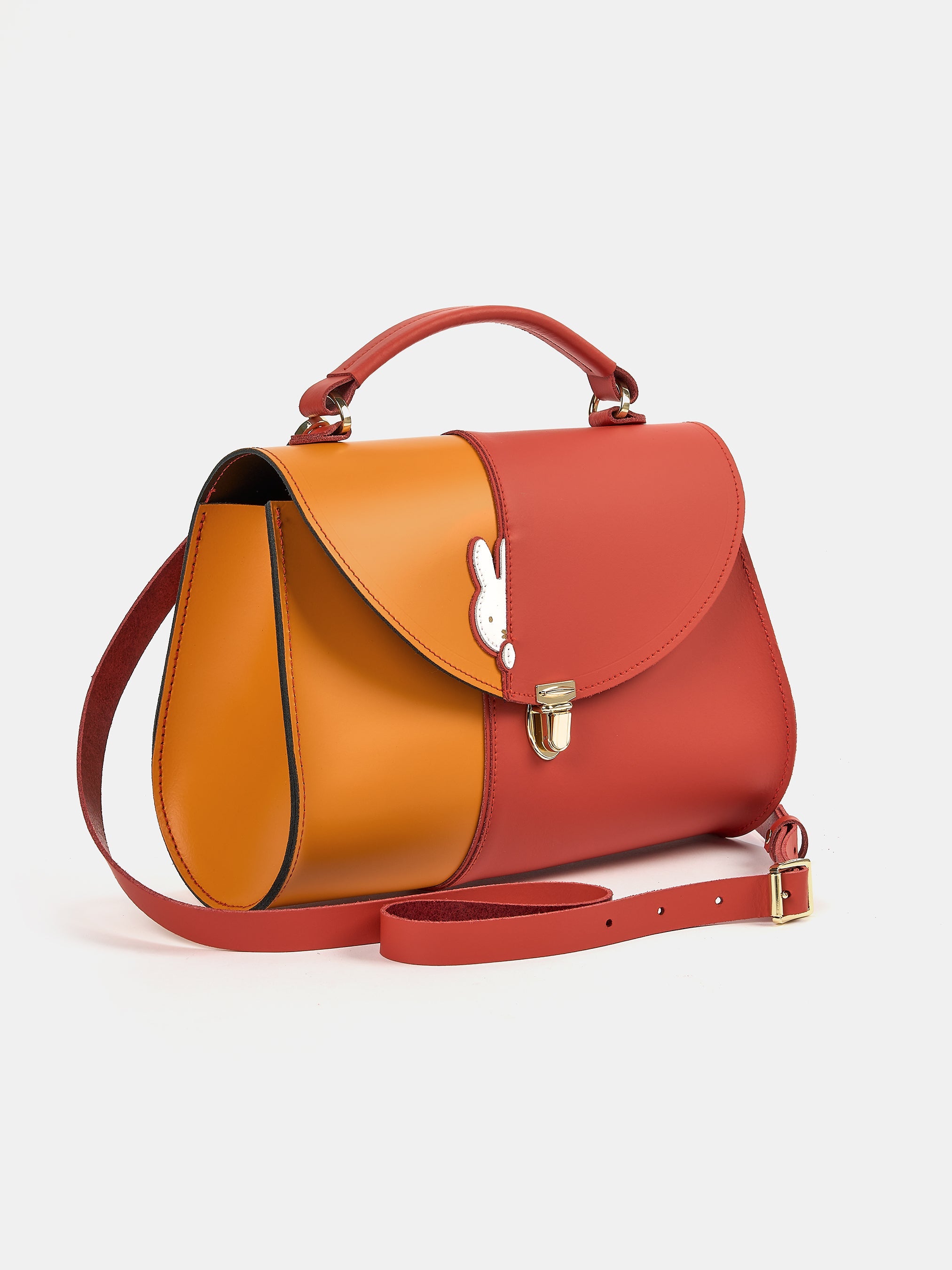 The Hiding Miffy Poppy - Carrot Orange, Windsor Tan & Brilliant White
