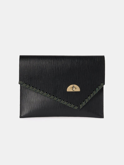 The Twist Lock Pouch - Black 1914 Grain