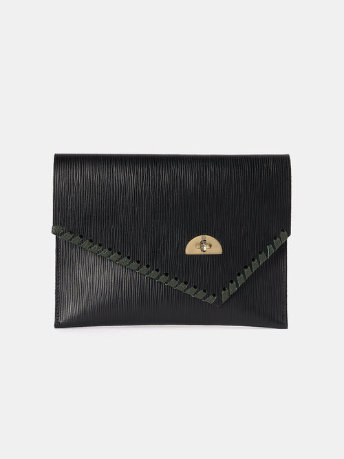 The Twist Lock Pouch - Black 1914 Grain