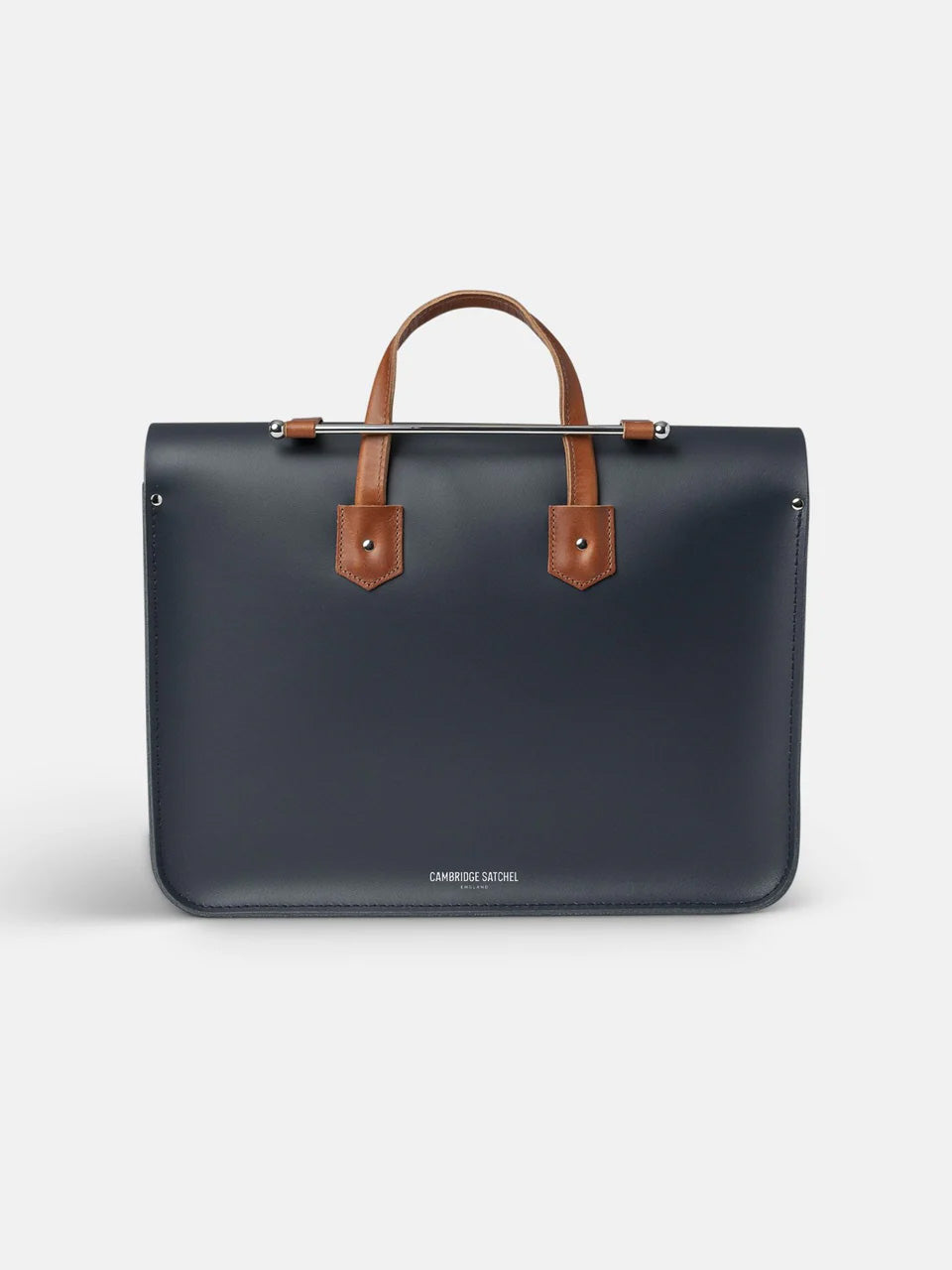 The Music Case - Navy & Tan Bridle