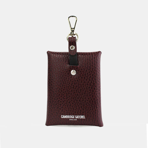 The Clip-on Pouch - Oxblood Celtic Grain