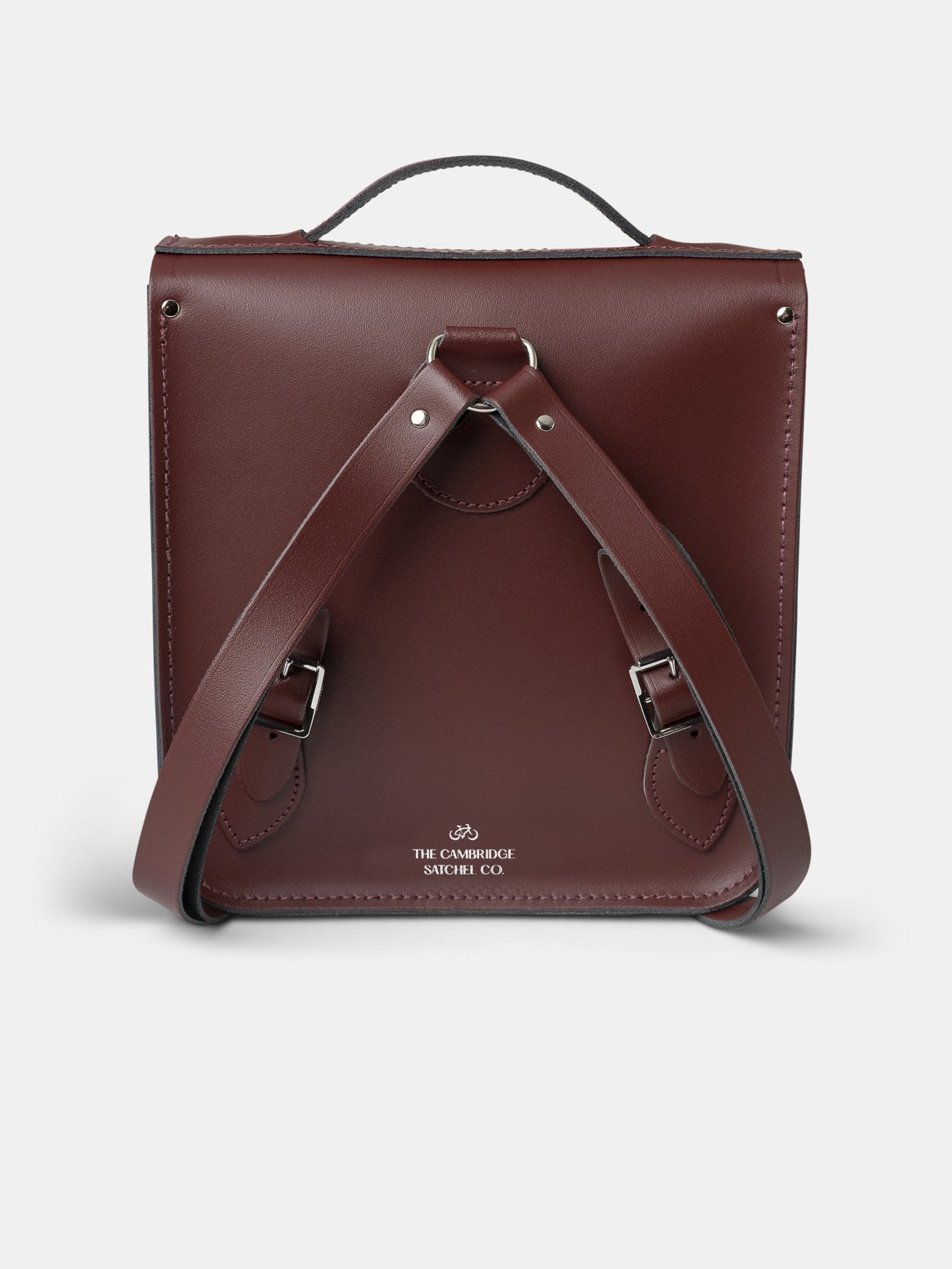 The Small Portrait Backpack - Oxblood