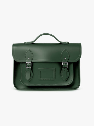 The 13 Inch Batchel  - Racing Green