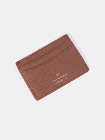 The Card Case - Havana Calf Grain