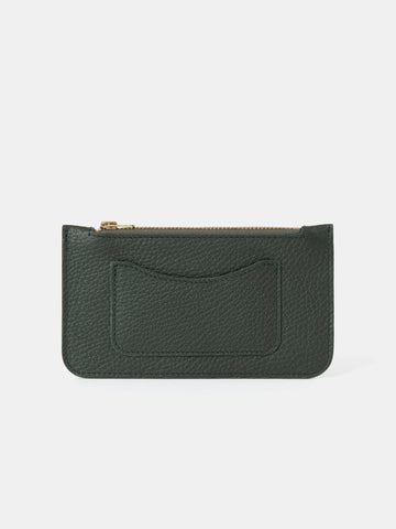 The Coin Purse - Ivy Calf Grain
