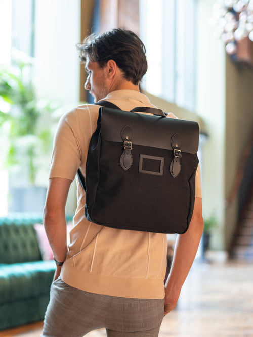 The Steamer Backpack - Black